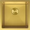 Mexen Trixo стоманена мивка с 1 отделение 440 x 440 мм, златен HC - 6413441000-55HC