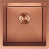 Mexen Trixo мивка от неръждаема стомана с 1 отделение 440 x 440 mm, мед HC - 6413441000-65HC