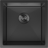 Mexen Trixo стоманена еднокамерна мивка 440 x 440 mm, черна - 6413441000-70