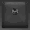 Mexen Trixo мивка от неръждаема стомана с 1 отделение 440 x 440 мм, черен HC - 6413441000-70HC