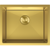 Mexen Trixo мивка от неръждаема стомана с 1 отделение 540 x 440 мм, златна - 6414541000-55