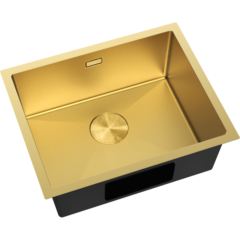 Mexen Trixo стоманена мивка с 1 отделение 540 x 440 mm, златен HC - 6414541000-55HC