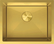 Mexen Trixo стоманена мивка с 1 отделение 540 x 440 mm, златист HC - 6414541000-55HC