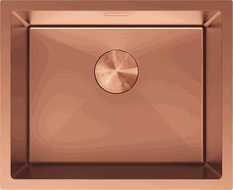 Mexen Trixo стоманена мивка 1-камерна 540 x 440 мм, мед - 6414541000-65