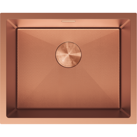 Mexen Trixo стоманена мивка с 1 корито 540 x 440 мм, мед HC - 6414541000-65HC