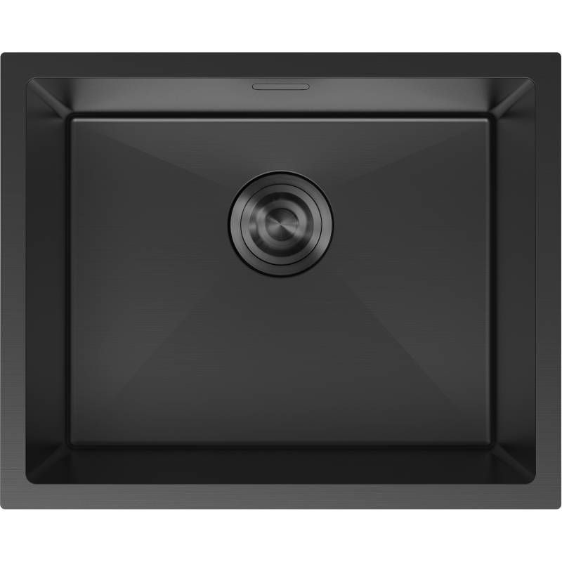 Mexen Trixo стоманена мивка с 1 отделение 540 x 440 mm, черна - 6414541000-70