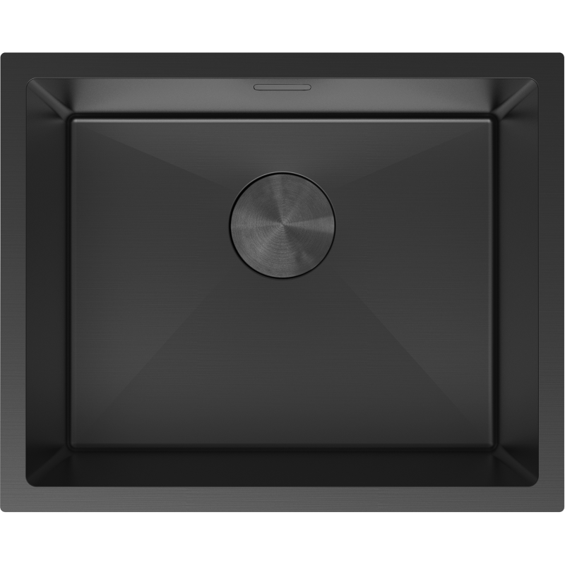 Mexen Trixo стоманена мивка с 1 отделение 540 x 440 mm, черна - 6414541000-70