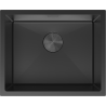Mexen Trixo стоманена мивка с 1 отделение 540 x 440 mm, черна - 6414541000-70