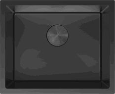 Mexen Trixo стоманена мивка с 1 отделение 540 x 440 mm, черна - 6414541000-70