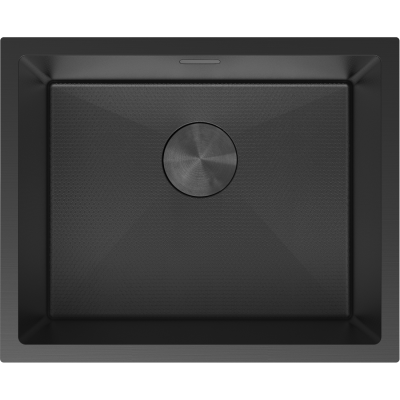 Mexen Trixo мивка стомана 1-камерна 540 x 440 мм, черна HC - 6414541000-70HC