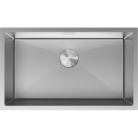 Mexen Trixo еднокамерен стоманен мивка 750 x 440 mm, инокс - 6415751000-01