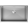 Mexen Trixo еднокамерен стоманен мивка 750 x 440 mm, инокс - 6415751000-01