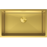 Mexen Trixo стоманена мивка 1-коморна 750 x 440 мм, златист - 6415751000-55