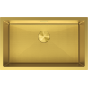 Mexen Trixo стоманена мивка с 1 корито 750 x 440 мм, златен HC - 6415751000-55HC