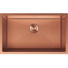 Mexen Trixo мивка от стомана с 1 корито 750 x 440 мм, мед HC - 6415751000-65HC