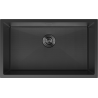 Mexen Trixo стоманена мивка с 1 отделение 750 x 440 мм, черен HC - 6415751000-70HC