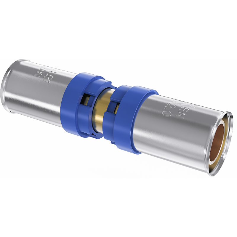 Mexen PEX-P фитинг за пресоване, пресован PEX 16 x 16 - W97120-1616-00