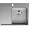 Mexen Exar мивка от неръждаема стомана с 1 отделение и дясен отцедник 620 x 480 мм, инокс HC - 6432621005P-01HC