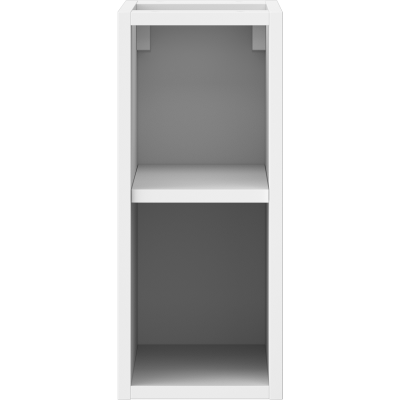 Mexen Box-A отворен шкаф с рафт 20 см, бял мат - 91AX2-0200-470-0-01