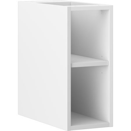 Mexen Box-A отворен шкаф с рафт 20 см, бял мат - 91AX2-0200-470-0-01
