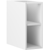 Mexen Box-A отворен шкаф с рафт 20 см, бял мат - 91AX2-0200-470-0-01