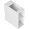 Mexen Box-A отворен шкаф с рафт 20 см, бял мат - 91AX2-0200-470-0-01