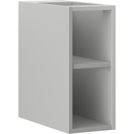 Mexen Box-A отворен шкаф с рафт 20 cm, сив мат - 91AX2-0200-470-0-62