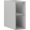 Mexen Box-A отворен шкаф с рафт 20 cm, сив мат - 91AX2-0200-470-0-62