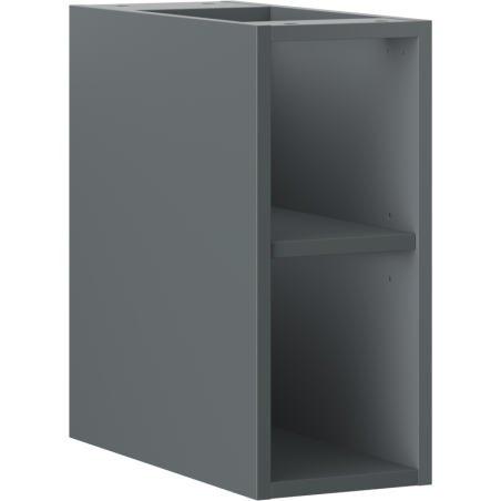 Mexen Box-A отворен шкаф с рафт 20 см, графит мат - 91AX2-0200-470-0-66