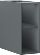 Mexen Box-A отворен шкаф с рафт 20 см, графит мат - 91AX2-0200-470-0-66
