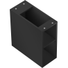 Mexen Box-A открит шкаф с рафт 20 см, матово черен - 91AX2-0200-470-0-71