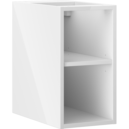 Mexen Box-A отворен шкаф с рафт 25 см, бял гланц - 91AX2-0250-470-0-00
