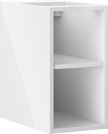 Mexen Box-A отворен шкаф с рафт 25 см, бял гланц - 91AX2-0250-470-0-00