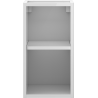 Mexen Box-A отворен шкаф с рафт 25 см, бял гланц - 91AX2-0250-470-0-00