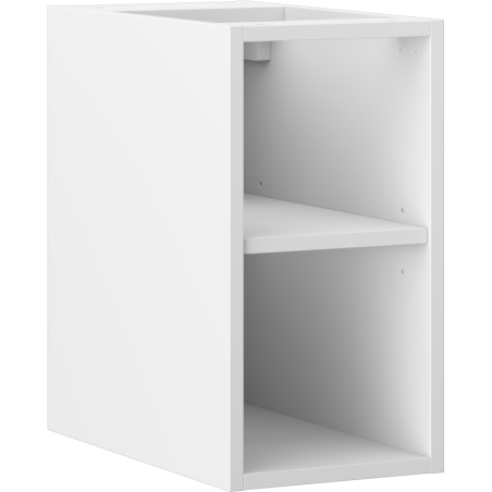 Mexen Box-A отворен шкаф с рафт 25 см, бял мат - 91AX2-0250-470-0-01