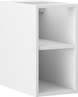Mexen Box-A отворен шкаф с рафт 25 см, бял мат - 91AX2-0250-470-0-01