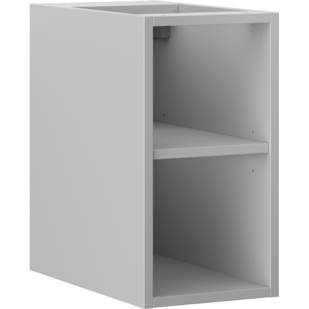 Mexen Box-A отворен шкаф с рафт 25 см, сив мат - 91AX2-0250-470-0-62