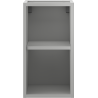 Mexen Box-A отворен шкаф с рафт 25 см, сив мат - 91AX2-0250-470-0-62
