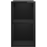 Mexen Box-A отворен шкаф с рафт 25 см, черен гланц - 91AX2-0250-470-0-70