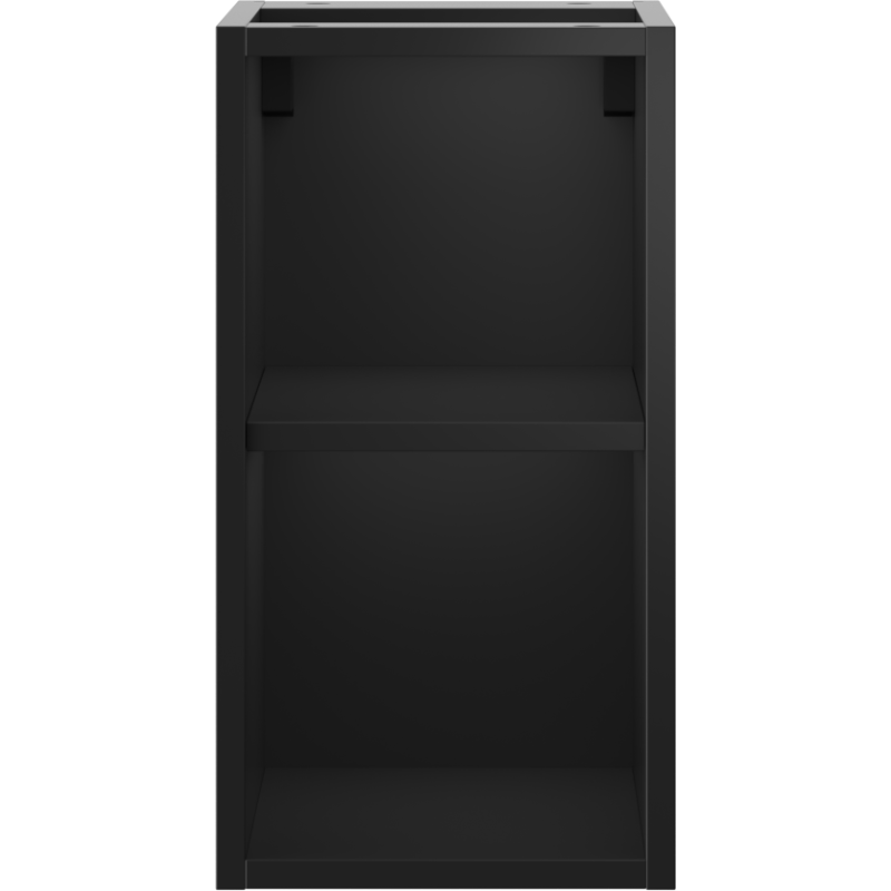 Mexen Box-A отворен шкаф с рафт 25 см, черен мат - 91AX2-0250-470-0-71