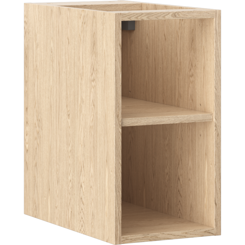 Mexen Box-A отворен шкаф с рафт 25 см, дъб - 91AX2-0250-470-0-81