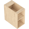 Mexen Box-A отворен шкаф с рафт 25 см, дъб - 91AX2-0250-470-0-81