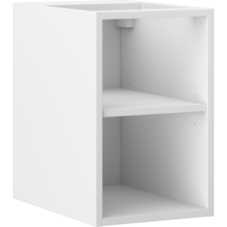 Mexen Box-A отворен шкаф с рафт 30 см, бял мат - 91AX2-0300-470-0-01