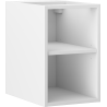Mexen Box-A отворен шкаф с рафт 30 см, бял мат - 91AX2-0300-470-0-01