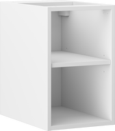 Mexen Box-A отворен шкаф с рафт 30 см, бял мат - 91AX2-0300-470-0-01