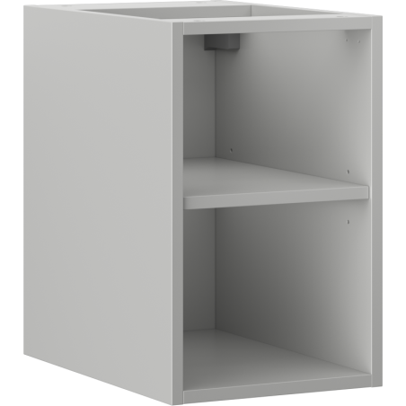 Mexen Box-A отворен шкаф с рафт 30 см, сив мат - 91AX2-0300-470-0-62