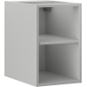 Mexen Box-A отворен шкаф с рафт 30 см, сив мат - 91AX2-0300-470-0-62