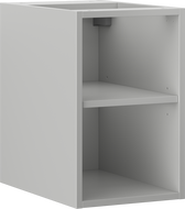Mexen Box-A отворен шкаф с рафт 30 см, сив мат - 91AX2-0300-470-0-62