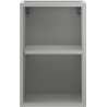 Mexen Box-A отворен шкаф с рафт 30 см, сив мат - 91AX2-0300-470-0-62