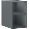 Mexen Box-A отворен шкаф с рафт 30 см, графит мат - 91AX2-0300-470-0-66